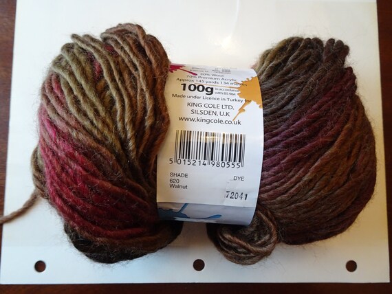 King Cole Riot Chunky - selbststreifendes Garn in tollen Farben