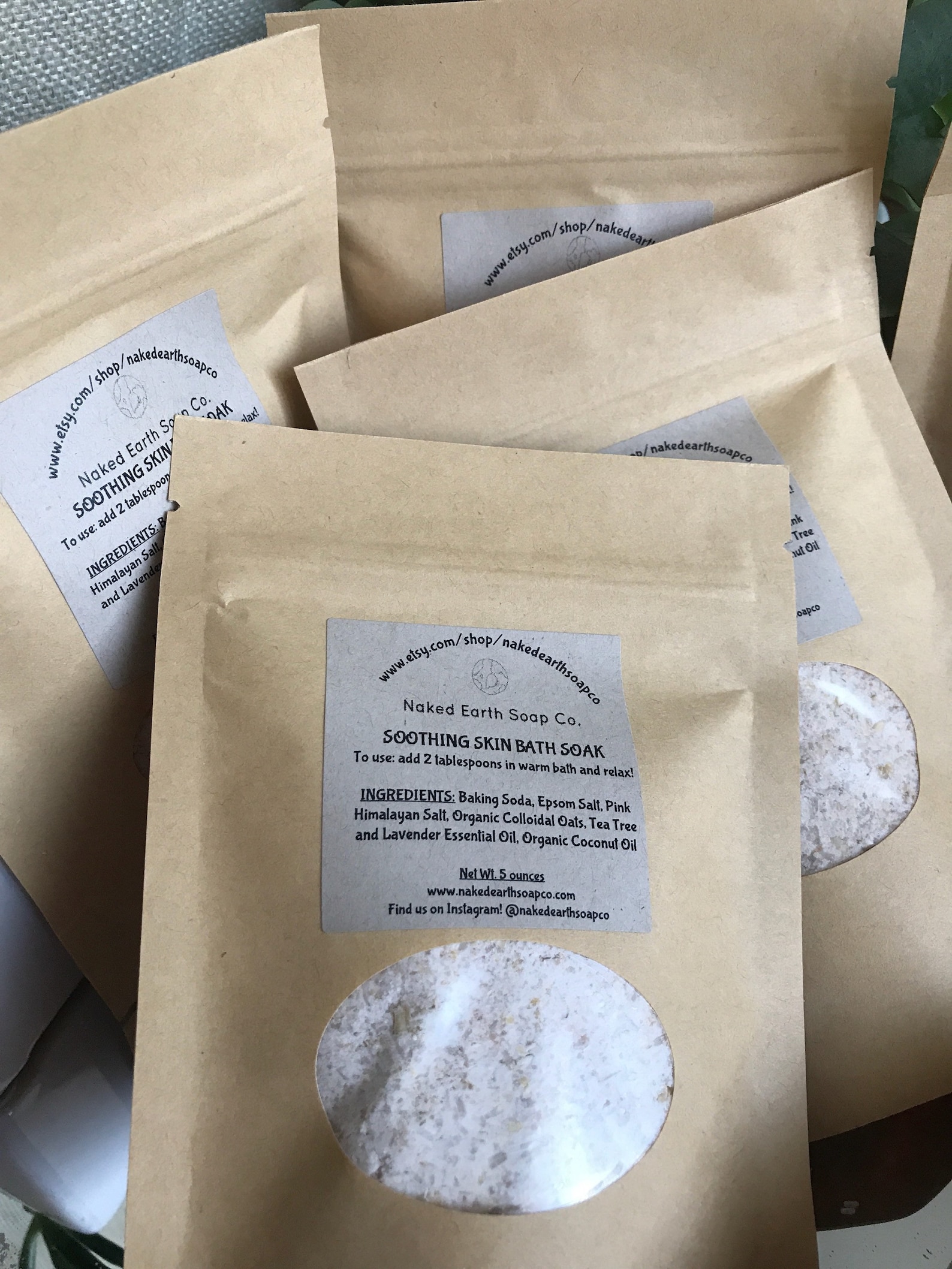 Soothing Skin Bath Soak /natural /bath salts/ Eczema relief Etsy