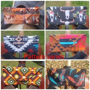 saddle cell phone holder case *Cotton* saddle pouch saddle sack Western phone holder.