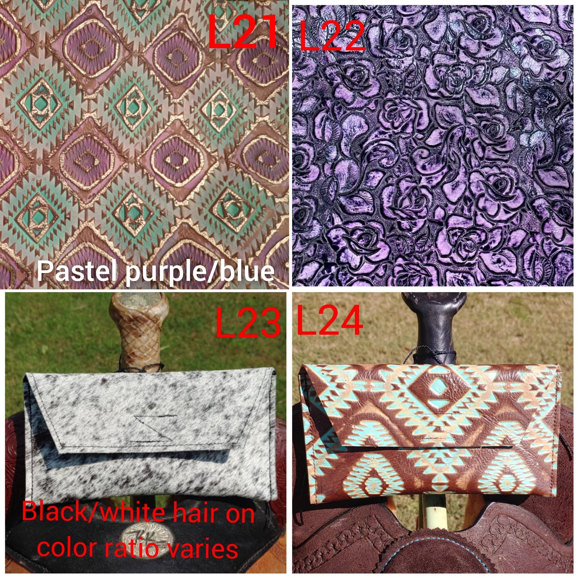 Leather Saddle phone holder Saddle sack Pommel bag phone pouch Western phone case