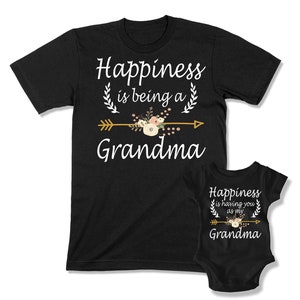 Matching Grandma And Granddaughter Shirt, Personalized, Grandma And Grandson Matching Tshirt, Grandma And Me Shirts, Gifts, Custom