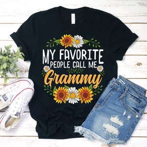 My Favorite People Call Me Grammy Shirt Grammy Shirt Grammy - Etsy