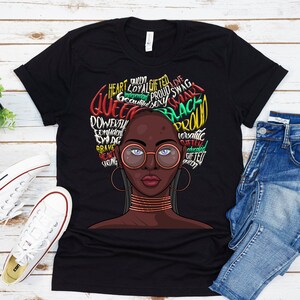 Black Queen Shirt, Black History Month Shirt, African American Shirt, Afro Shirt, Black History Shirt, African Woman Shirt, Gifts