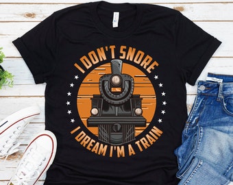 Train Shirt, Train Shirt Men, Train T Shirt For Men, Train Tshirt, Train Lover Gift, Locomotive Shirt, Railroad Shirt, Boys Kids