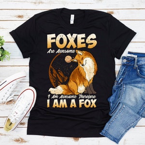 Fox Shirt, Fox Shirt For Girl, Fox Shirt Boys, Fox Shirt For Kids, Fox Lover Gift, Fox Shirt Women, Fox Shirt Men, Foxes Are Awesome