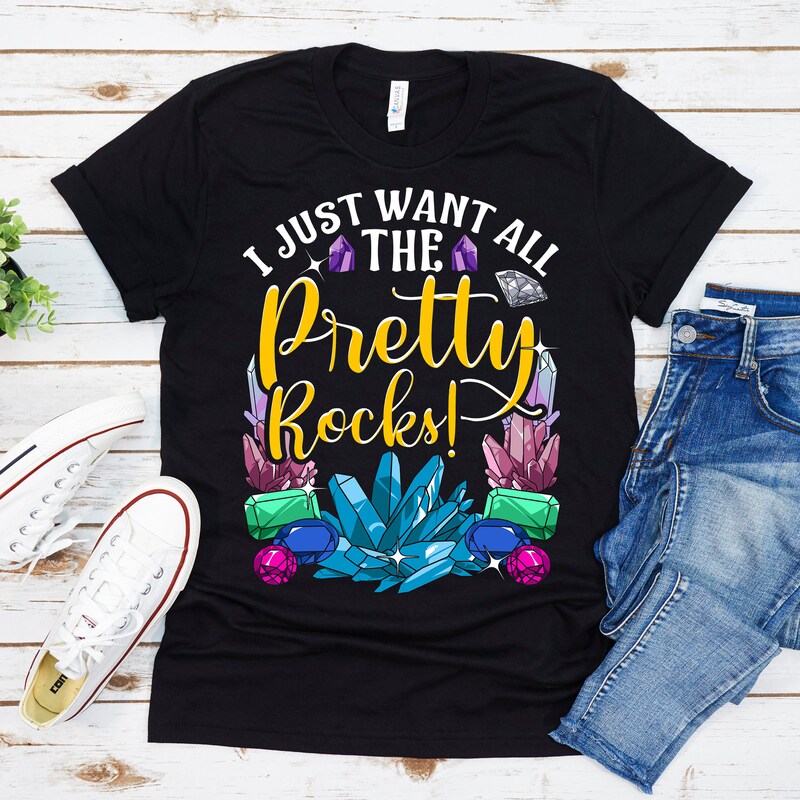Geology Pretty Rocks T Shirt Pretty Rocks - Etsy