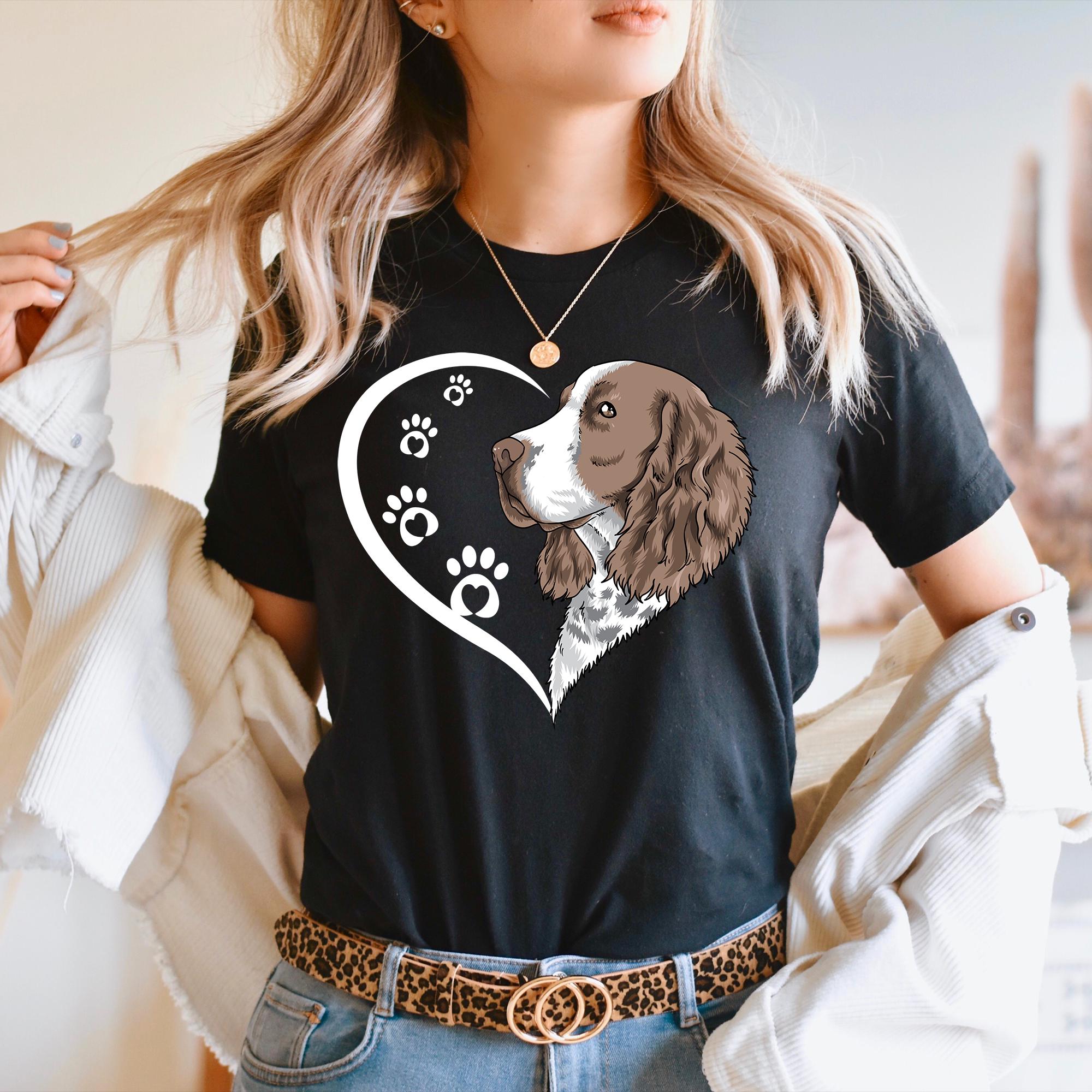 English springer spaniel t shirts sales
