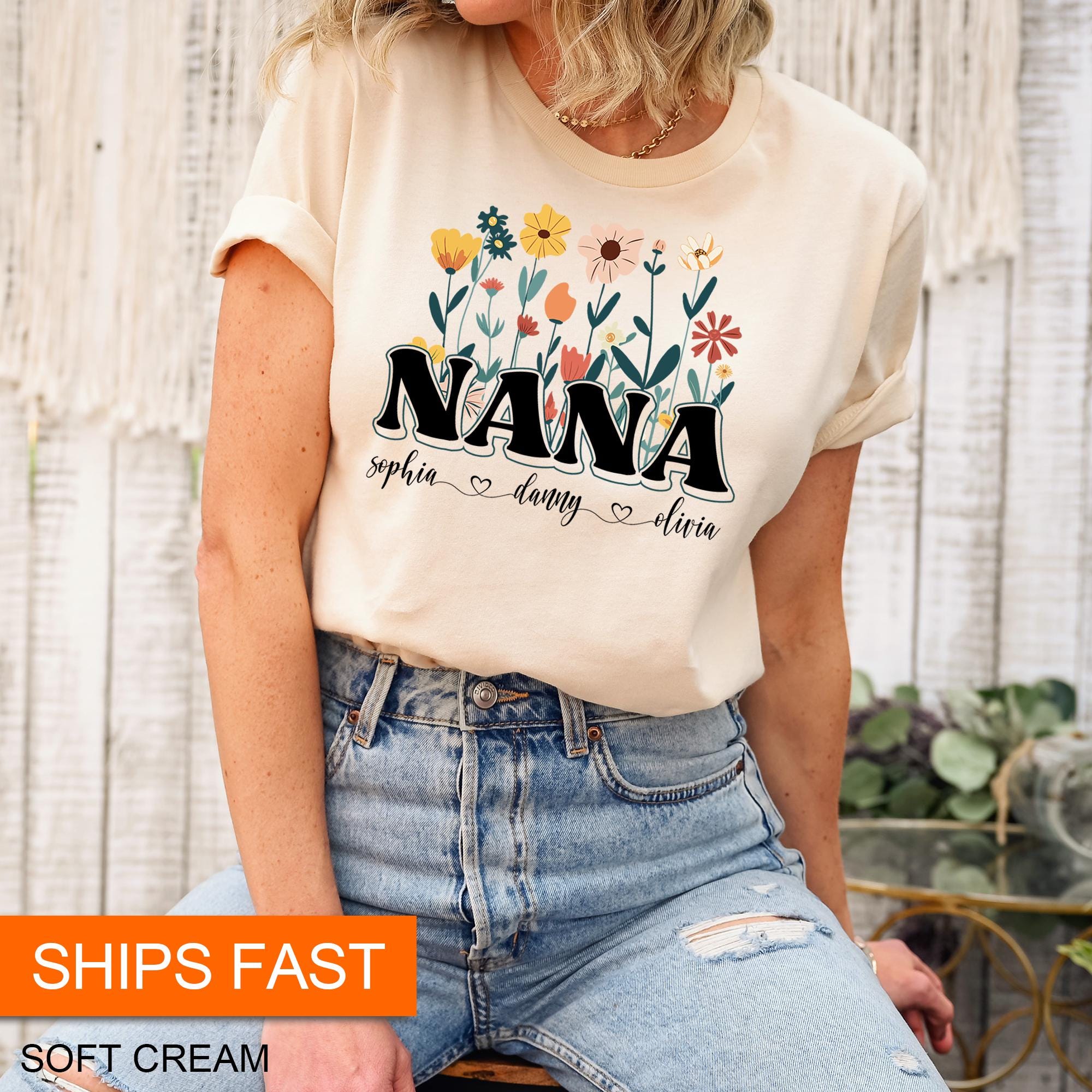 Nana Great Nana T Shirt - Etsy