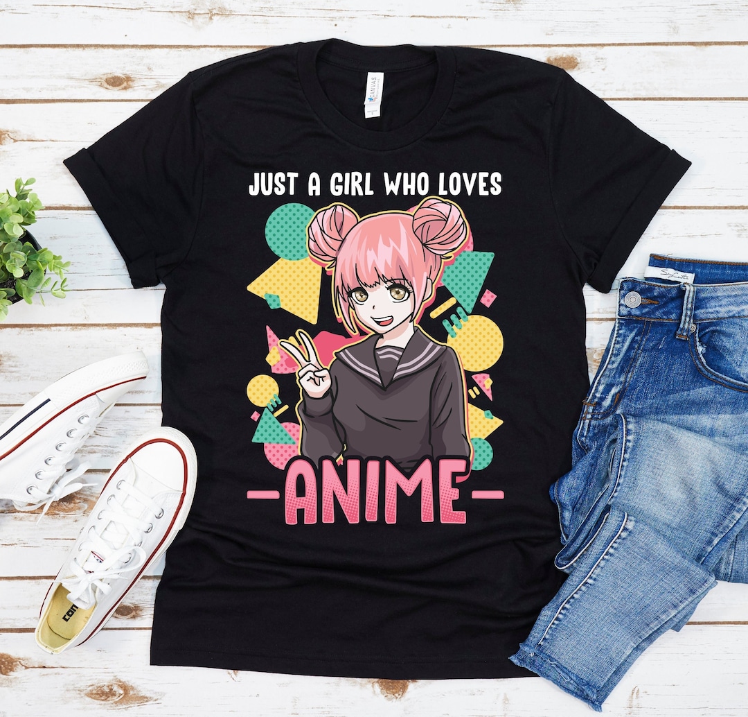 Just A Girl Who Loves Anime Gifts For Teen Girls Anime Tote Bag