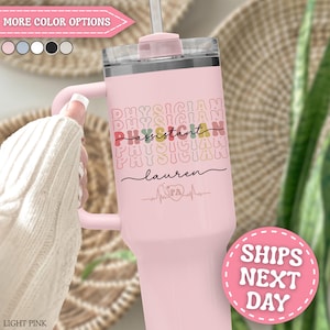 Physician Assistant Tumbler Personalized Physician Assistant 40oz Tumbler with Handle Custom Physician Assistant Gift for PA Student PA Grad