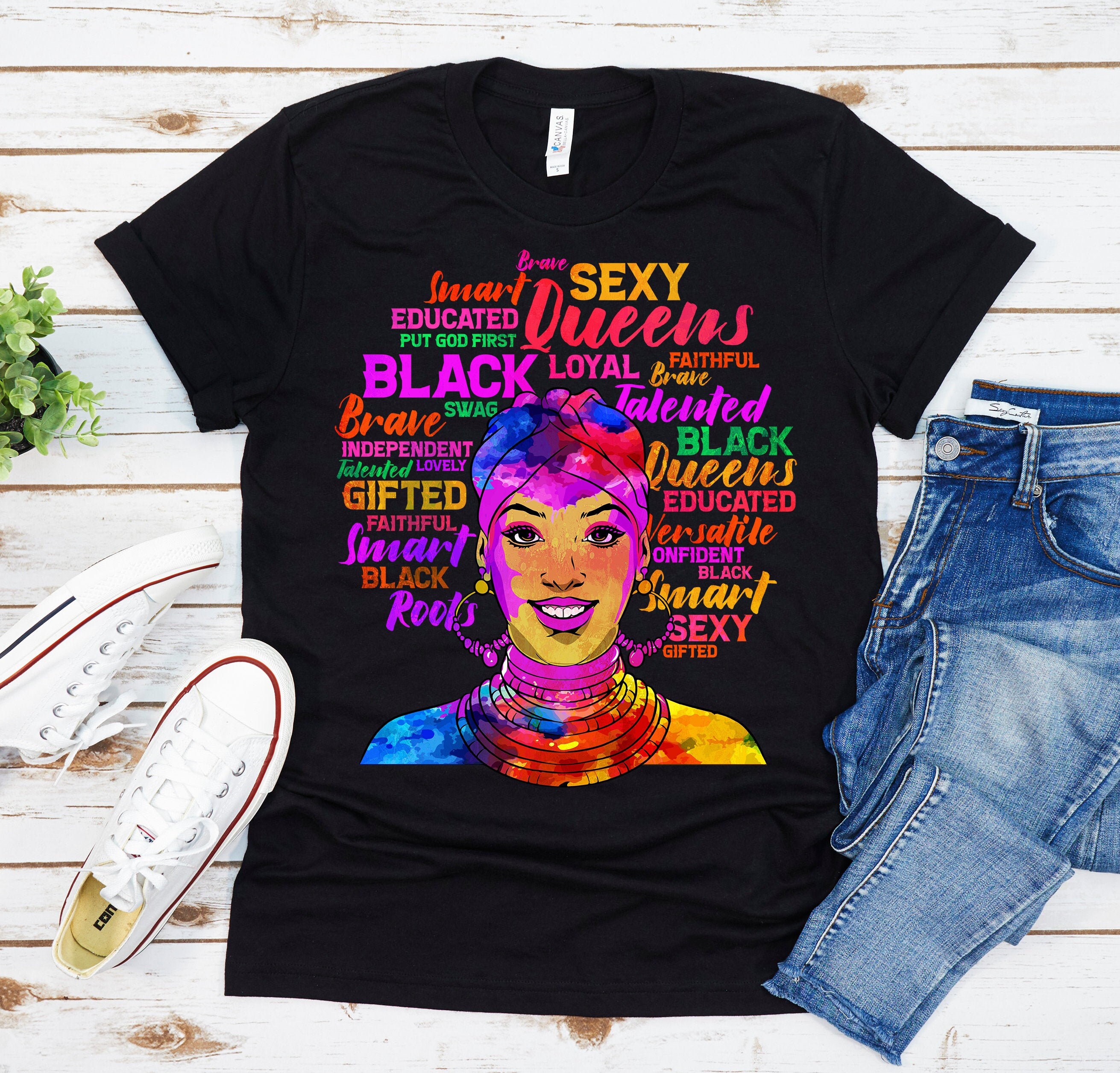 Discover Black Queen Shirt, Black History Month Shirt, African American Shirt