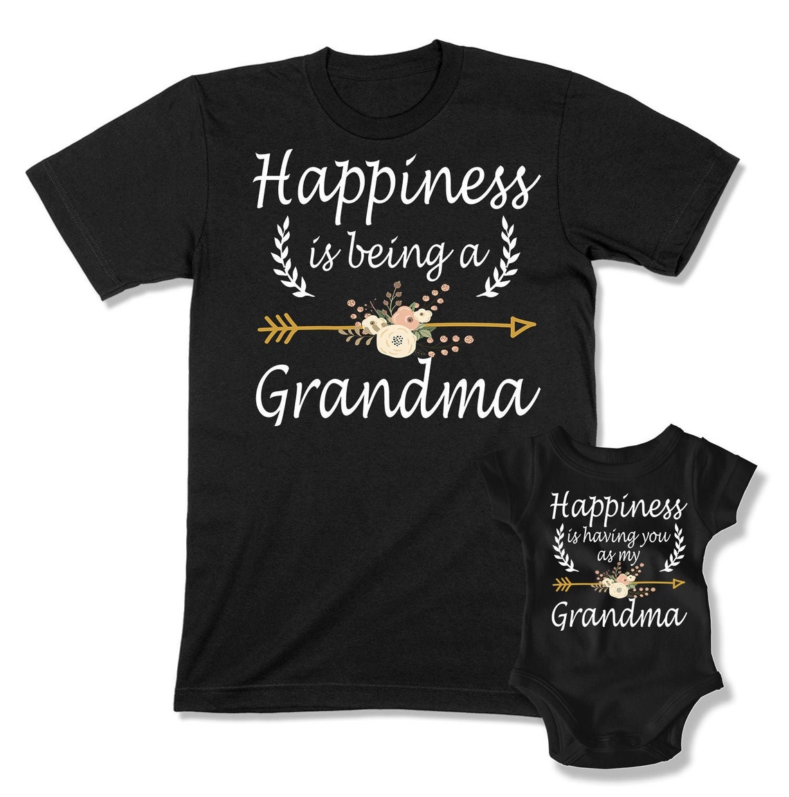 grandma mom and daughter shirts