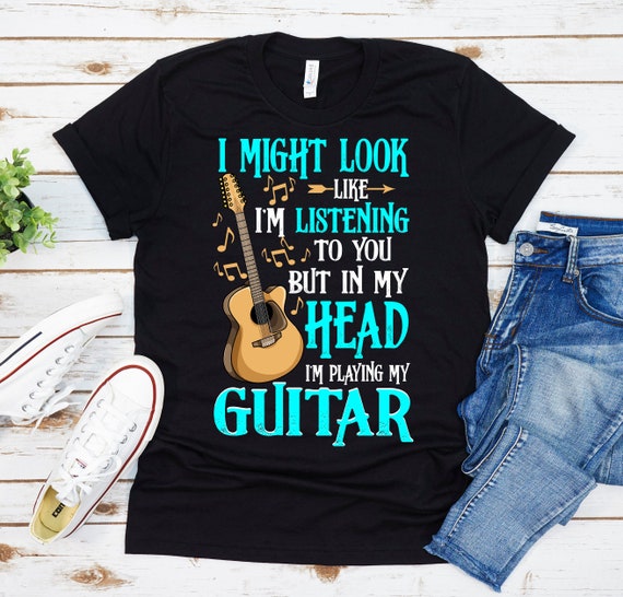 Acoustic Guitar T Shirt Men Women Gift Tshirt Acoustic Guitar T Shirt Men Women Gift Tshirt