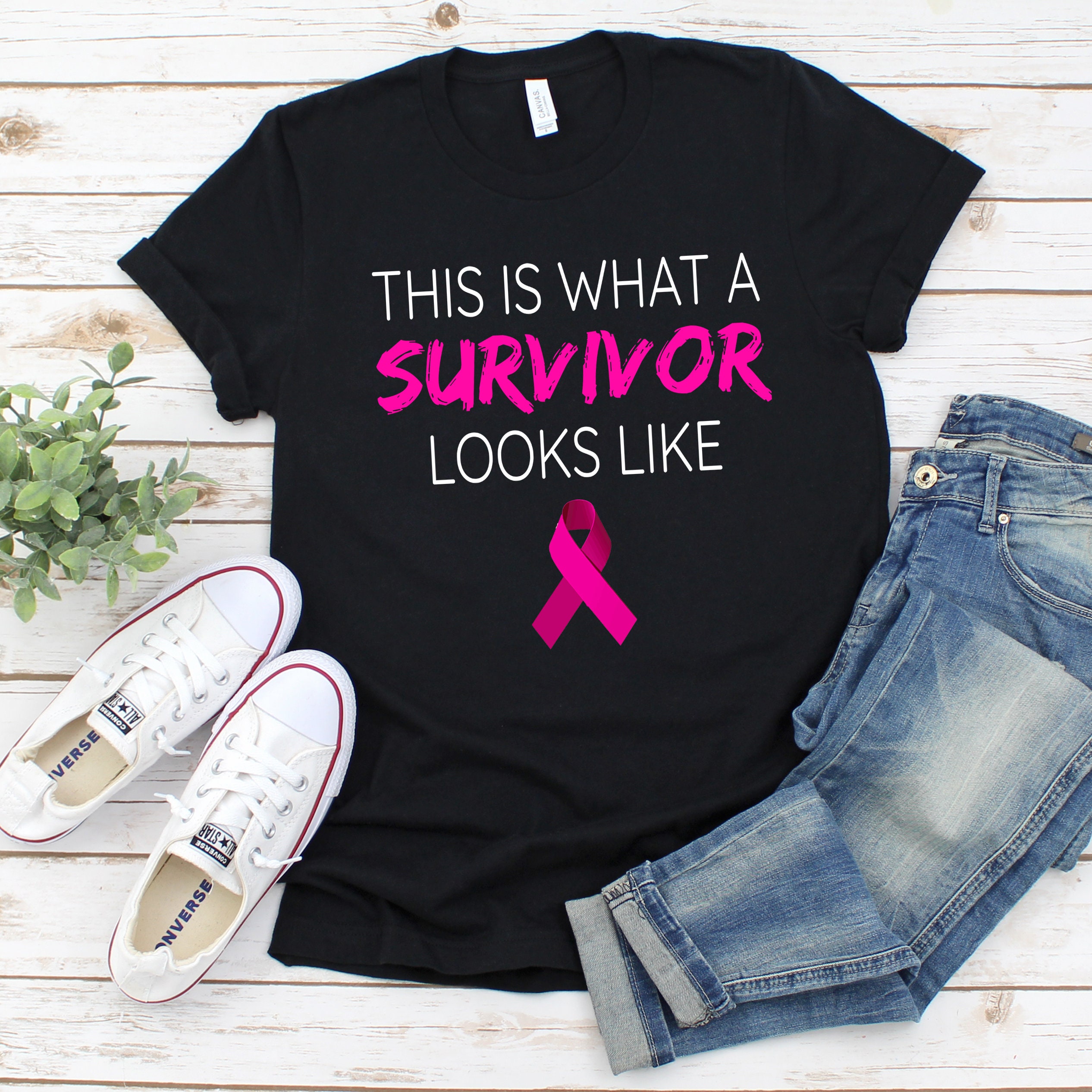 This Is What Cancer Survivor Looks Like T-Shirt This Is What Cancer Survivor Looks Like T-Shirt