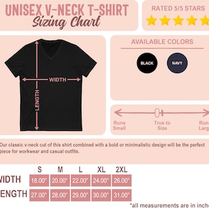 a t - shirt measurements guide for a women's v - neck t -