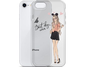 Best Day Ever Cute Girl Iphone Case Iphone 6 Plus 6s Etsy