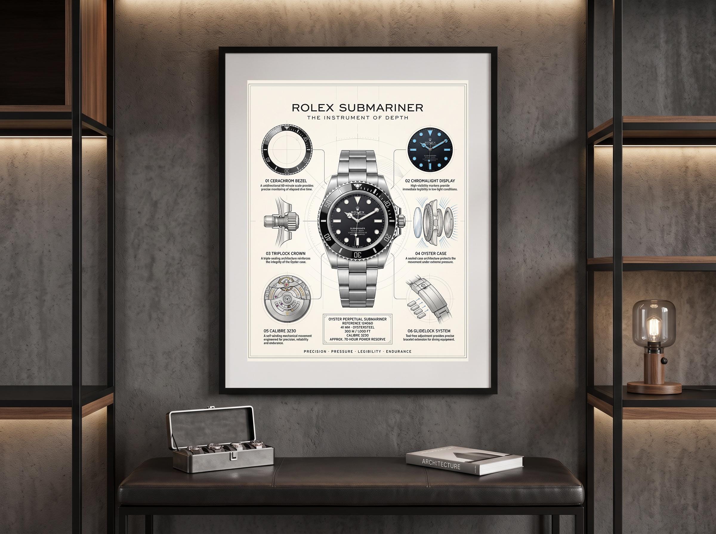 Rolex wall art - Etsy 日本