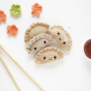 Crochet pattern Asian crochet dinette amigurumi image 6