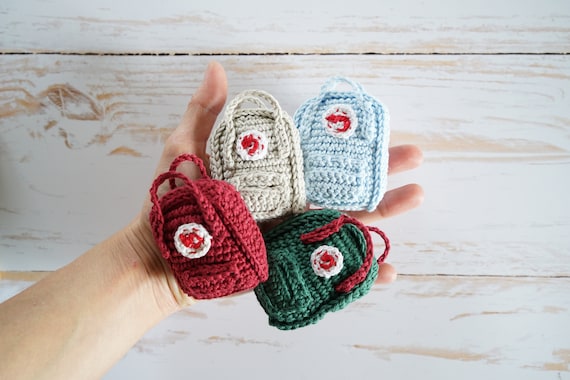 Mochila llavero crochet super facil hot sale