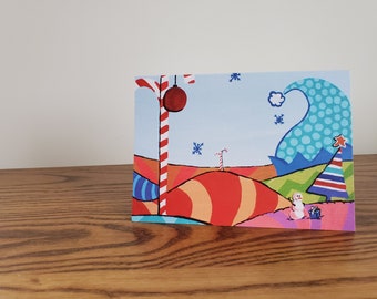 Sale - Single Notecard - Be Jolly