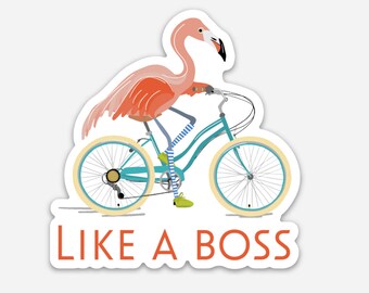 Like a Boss Sticker