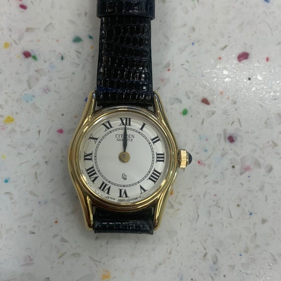 Vintage Classic Gold Plated Citizen Wrist Watch w… - image 2