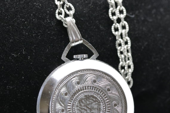 Lucerne Swiss Made 17 Jewel Ladies Pocket Watch N… - image 10
