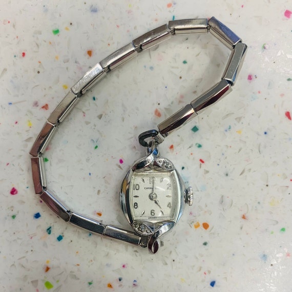 Vintage Caravelle Mechanical Ladies Wrist Watch Mid C… - Gem