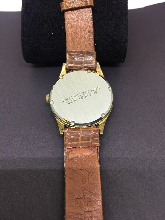 Vintage Helbros Swiss Made Mechanical Gold Wrist … - image 5