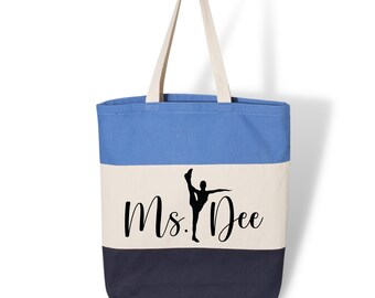 Ballet Tote Ballet Bag Ballet Tote Bag Balllerina Tote Bag Ballerina Bag Custom Ballerina Bag Ballerina Gift Tote Bag Personalized