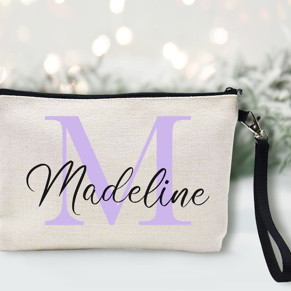 Monogrammed Makeup Bag Etsy