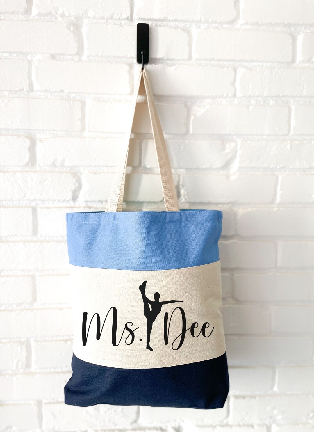 Sac De Danse Personnalisé Pour Filles Avec Nom - Sac De Sport En Chenille Pour Ballet, Nuit Et Pom-Pom Girl - Lettre Patch Nom Pour Tout-Petits