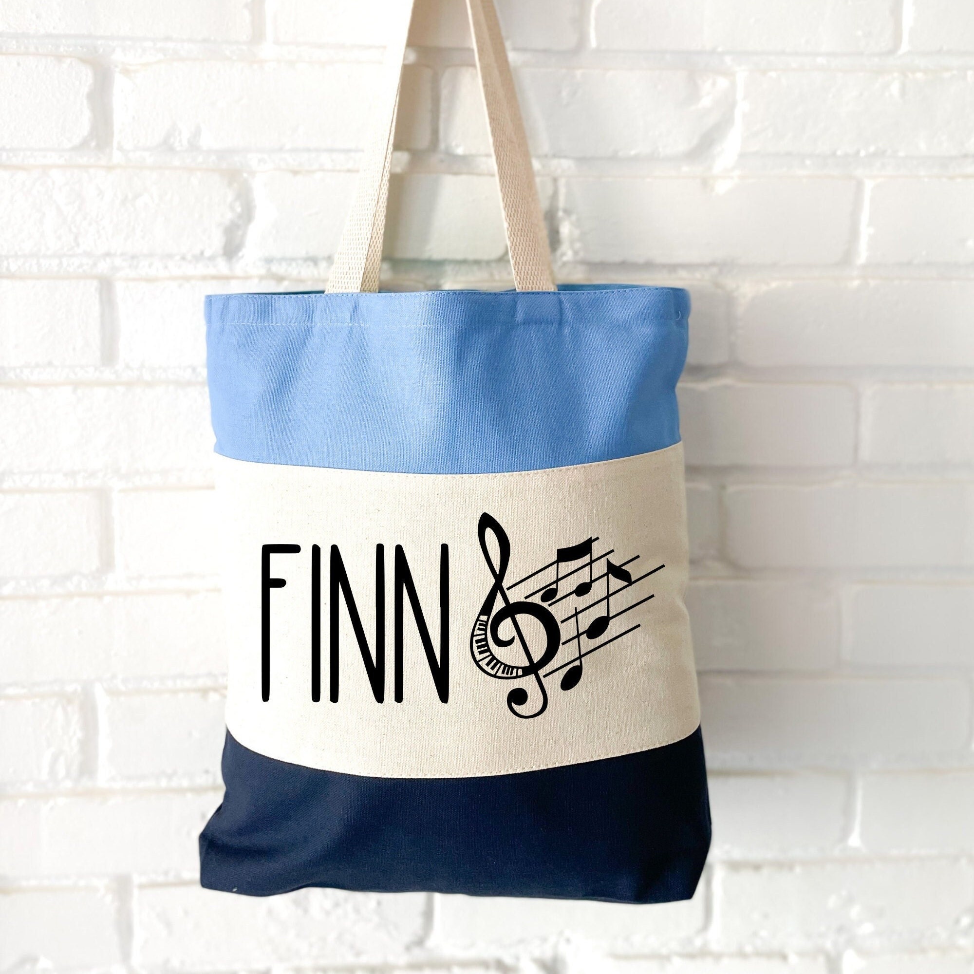 Music Note Piano Tote Bag - Artistic Pod