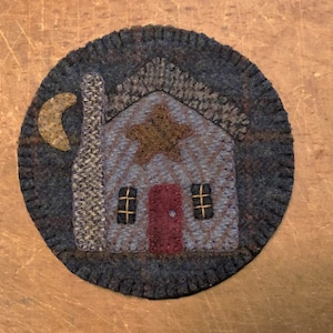 wool applique kit &quot; My House Needle Keep&quot;