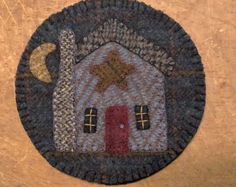 wool applique kit &quot; My House Needle Keep&quot;