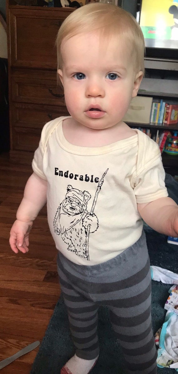ewok baby onesie