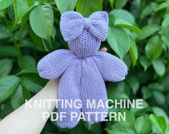 PATTERN. Knit Baby Doll. Circular Knitting Machine PDF Pattern. 22 Pin Machine.
