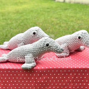 PATTERN.  Sea Lion Crochet Pattern. Crochet Seal Pattern. Digital Pattern