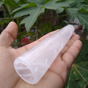 Handmade white Quartz chillum