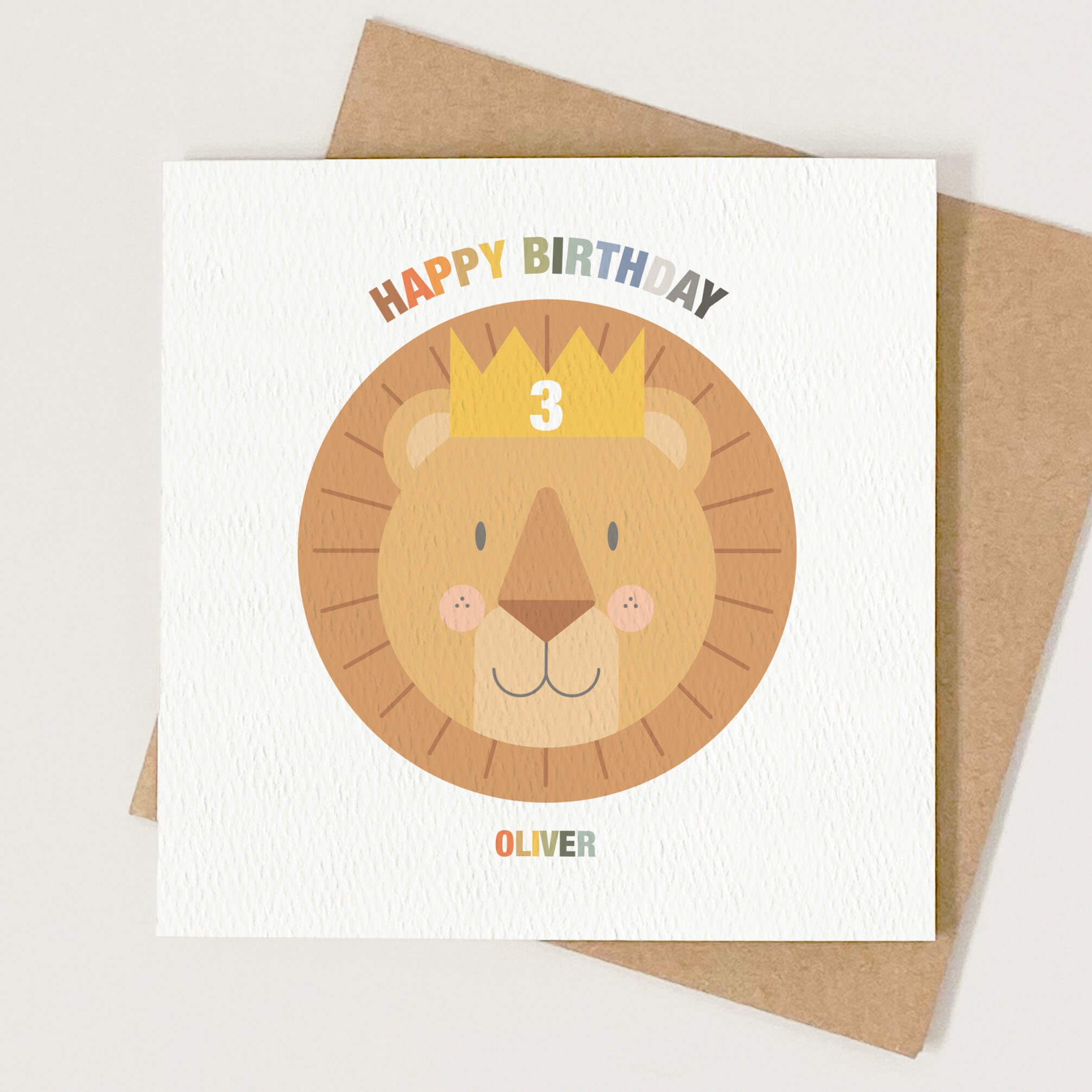 Paper Salad HAPPY BIRTHDAY Lion Roarsome Birthday Paper Salad HAPPY BIRTHDAY Lion Roarsome Birthday