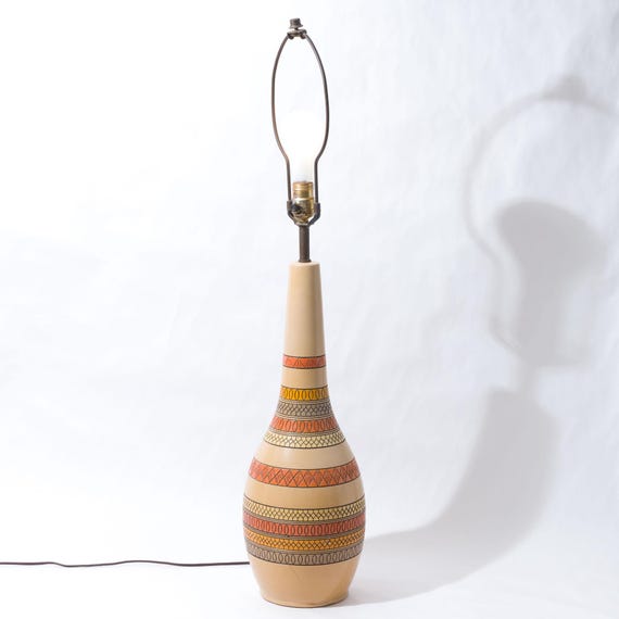Mid Century Modern Table Lamp, 36