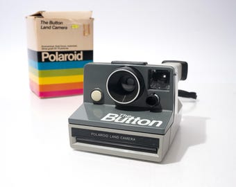 Appareil Photo Instantané Rétro, The Button par Polaroid, Non Testé, 1980s