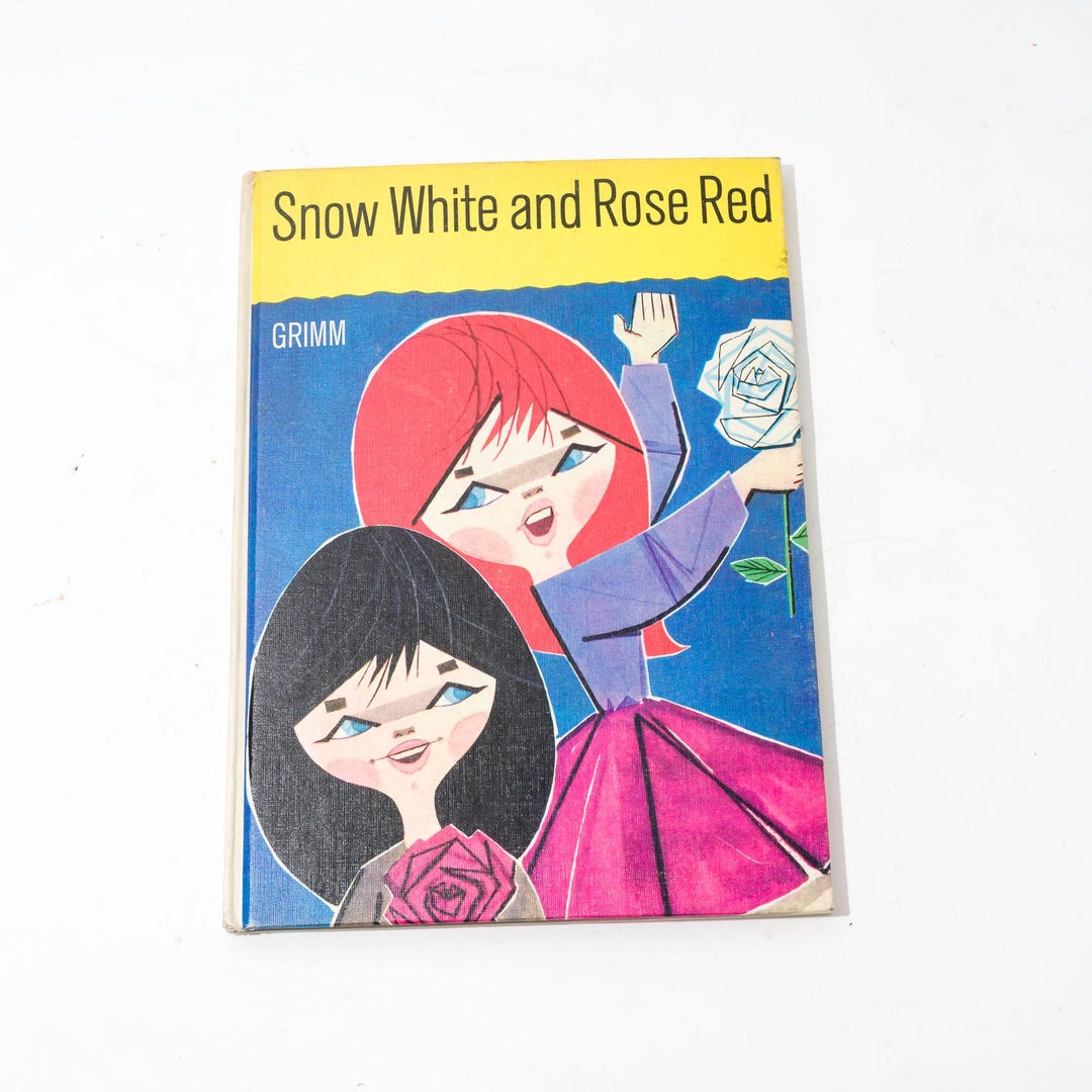 Vintage Snow White and Rose Red, Hardcover, 1966 - Etsy