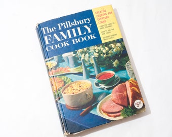 Das Pillsbury Family Kochbuch, kompletter Führer durch Basic Kochen, Hardcover, 1969, 3.Auflage