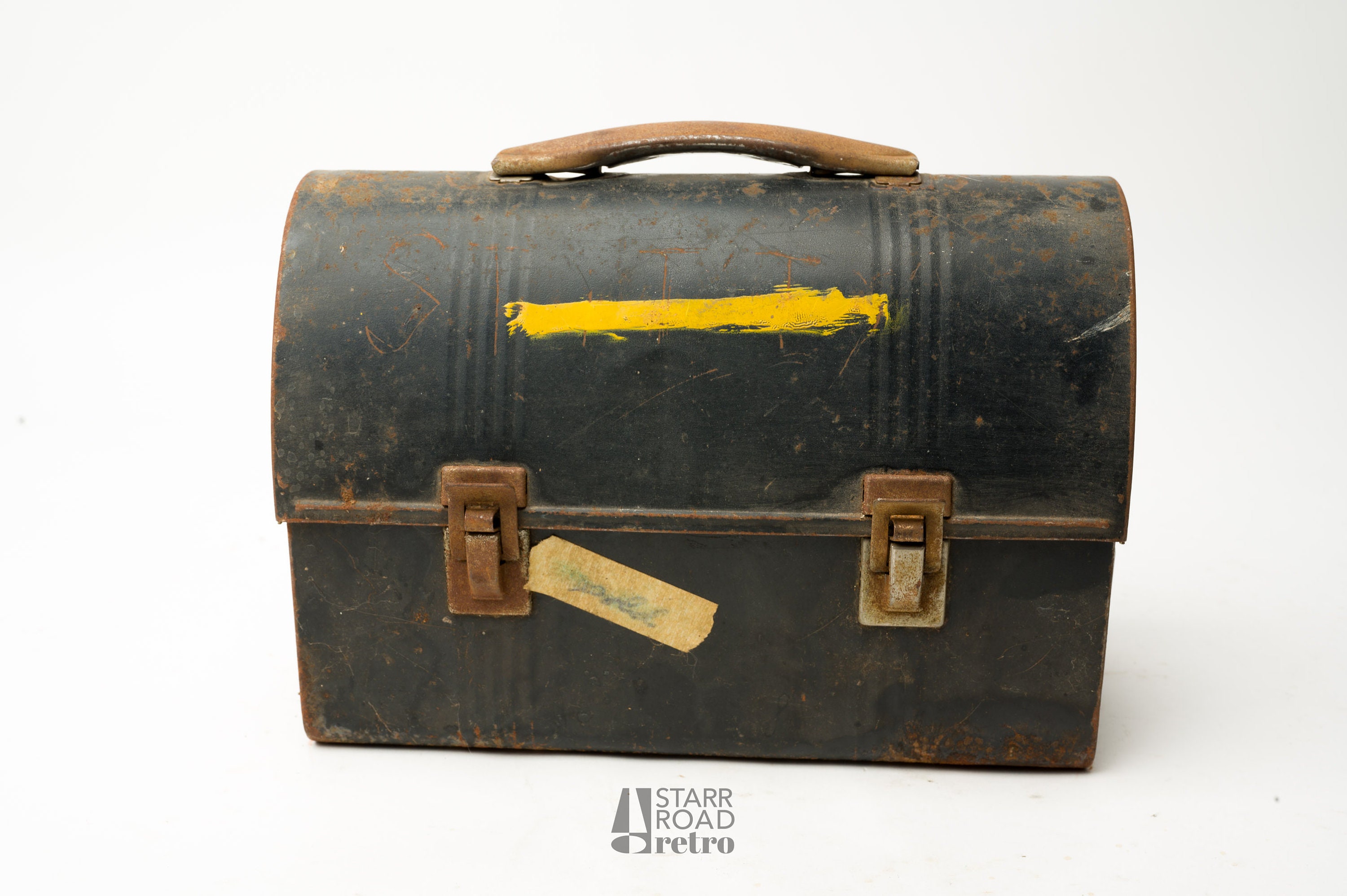 Vintage metal lunch on sale boxes