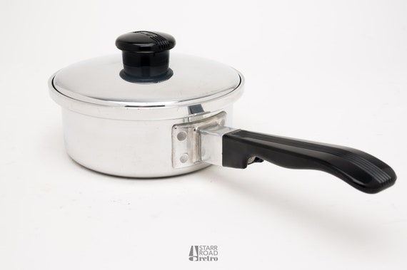 Gourmet Chef 1-Quart Stainless Steel Stock Sauce Pan with Glass