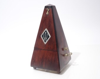Vintage German Wittner Pyramid Metronome Antique Germany Music Tempo Tool for Musicians & Collectors