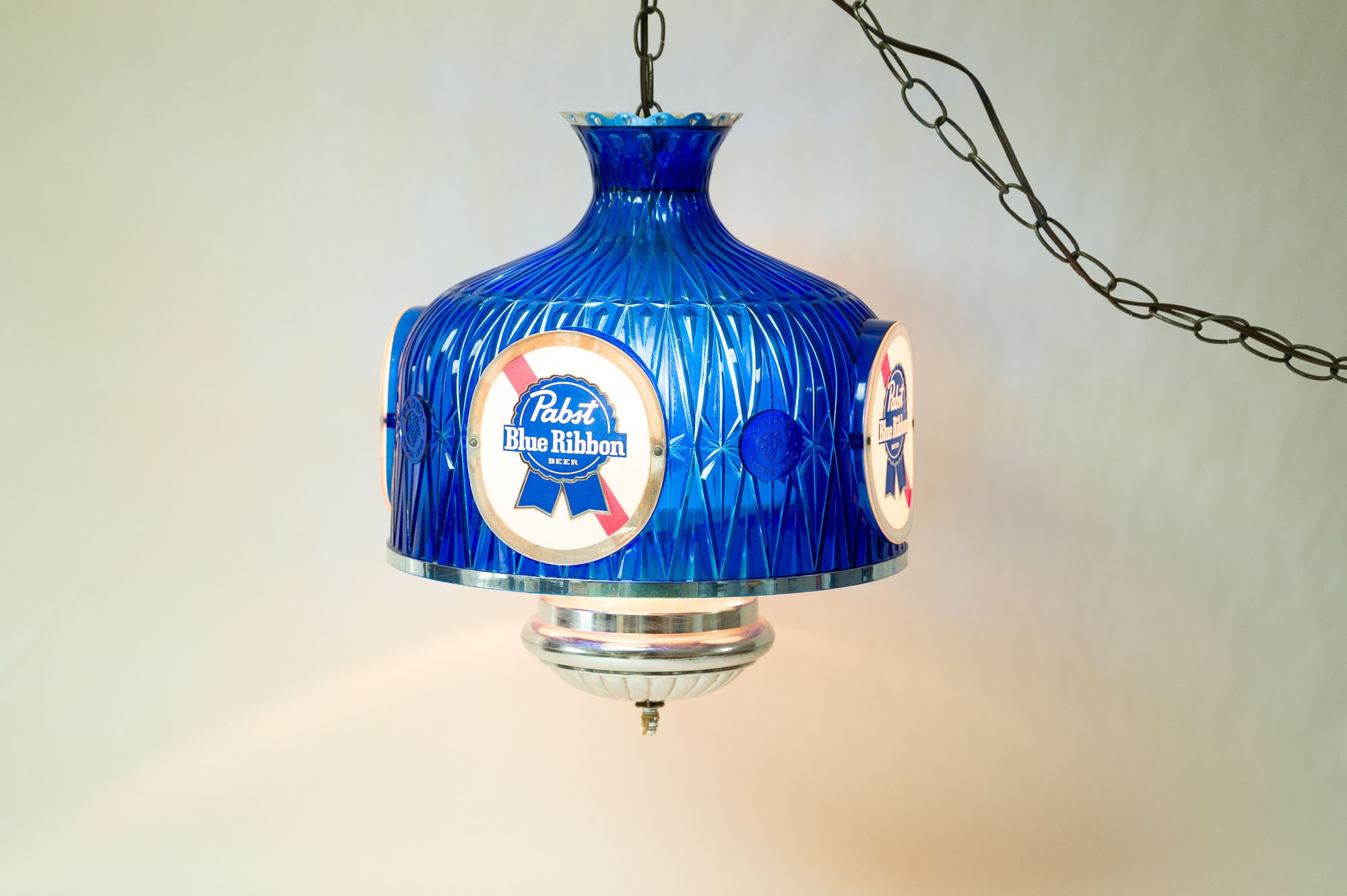 Pabst Blue Ribbon アンティークランプ 1980's ヴィンテージ Pabst Blue Ribbon アドバタイジング