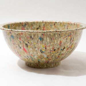 Vintage Splatter Bowl, Confetti, Texasware, 118