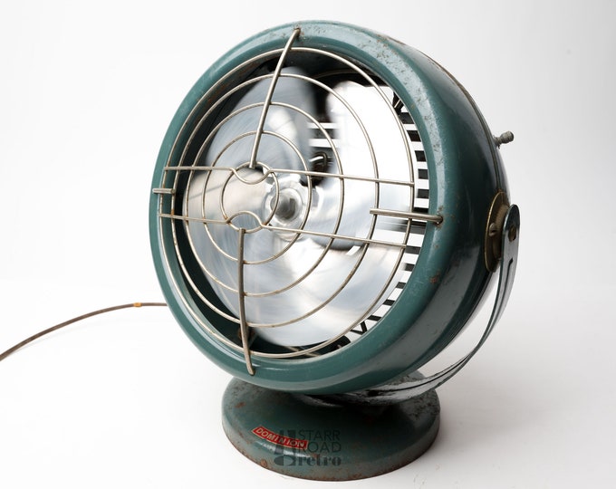 Vintage Table Top Fan, Single Speed, Dominion, Model 2005A, All Metal Construction, 1950s Etsy